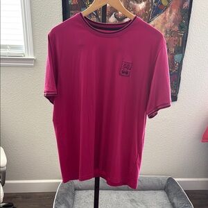 Psycho Bunny Pink Short Sleeve Tee Size 6(L) Gently Loved